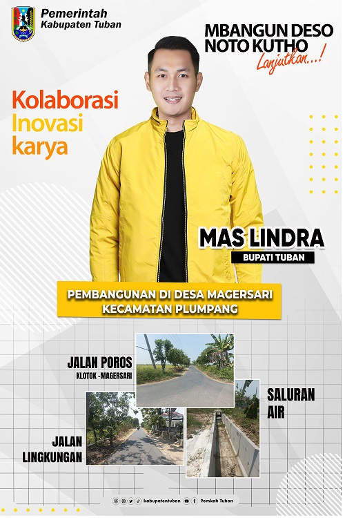 PEMBANGUNAN DI DESA MAGERSARI KECAMATAN PLUMPANG KABUPATEN TUBAN TAHUN 2023